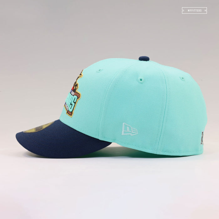 ROME EMPERORS FOREVER REIGN SEAGLASS NIGHTSHADE NEW ERA FITTED CAP