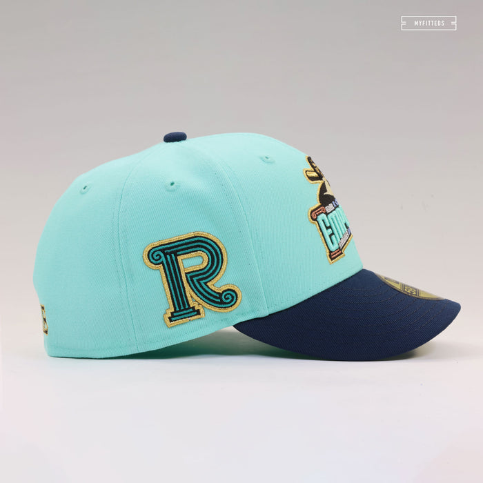 ROME EMPERORS FOREVER REIGN SEAGLASS NIGHTSHADE NEW ERA FITTED CAP