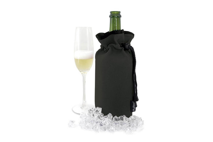 Sac rafraichisseur bouteille Pulltex pour vin et champagne - Noir