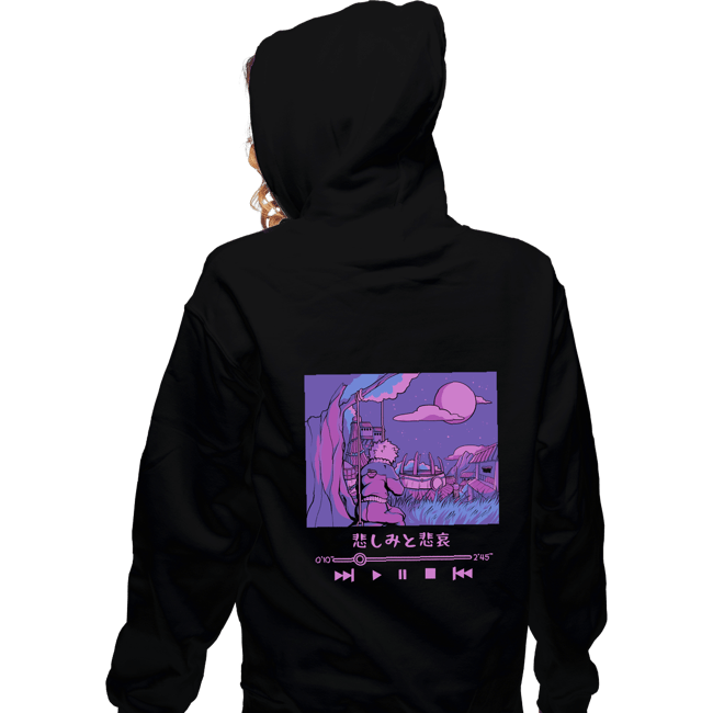 Zippered Hoodies, Unisex / Small / Black