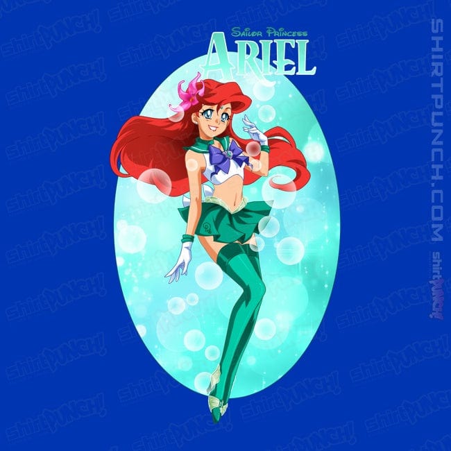 Secret_Shirts Magnets / 3"x3" / Royal Blue Sailor Ariel
