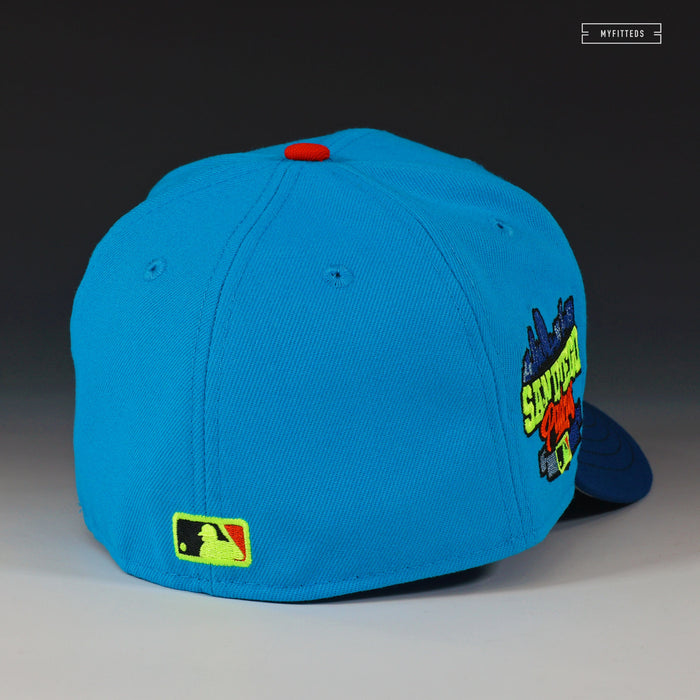 SAN DIEGO PADRES GRAFFITI "SKATE OR DIE SB INSPIRED" NEW ERA FITTED CAP