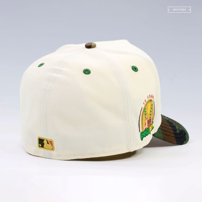 SAN DIEGO PADRES PETCO PARK 10TH ANNIVERSARY "OFF WHITE" A-FRAME 59FIFTY NEW ERA CAP