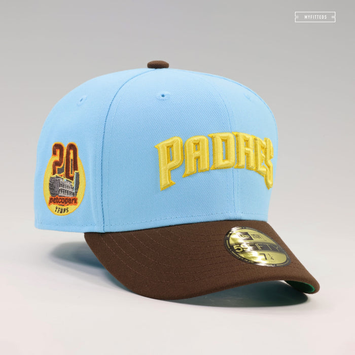 SAN DIEGO PADRES PETCO PARK 20TH ANNIVERSARY HOMER DUNK SB INSPIRED NEW ERA HAT