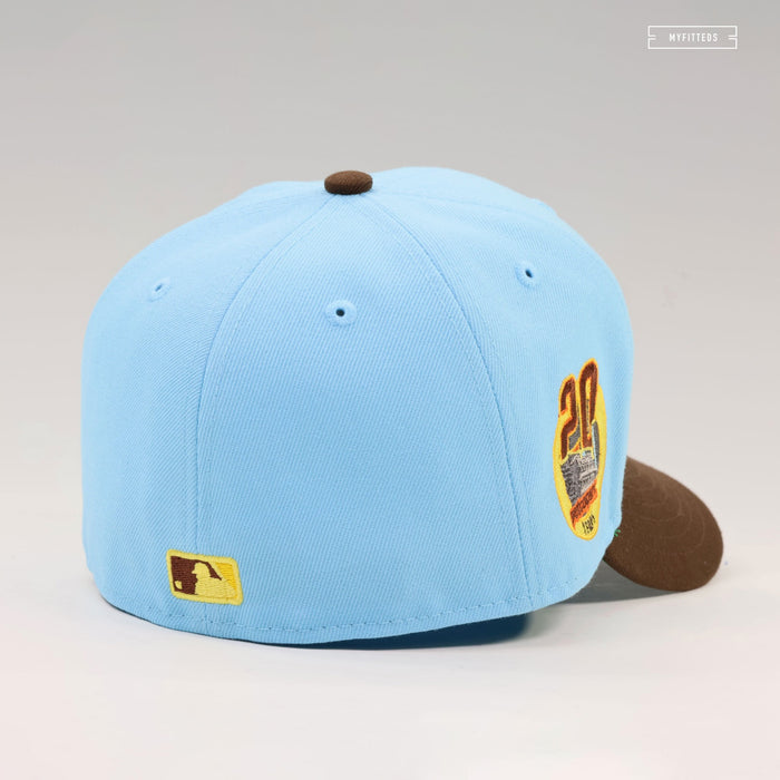 SAN DIEGO PADRES PETCO PARK 20TH ANNIVERSARY HOMER DUNK SB INSPIRED NEW ERA HAT
