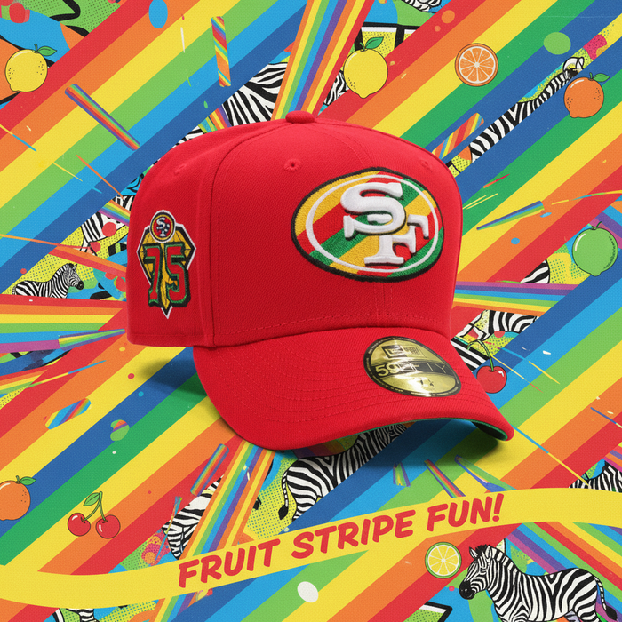 Fruit Stripe Gum Inspired Cap Image