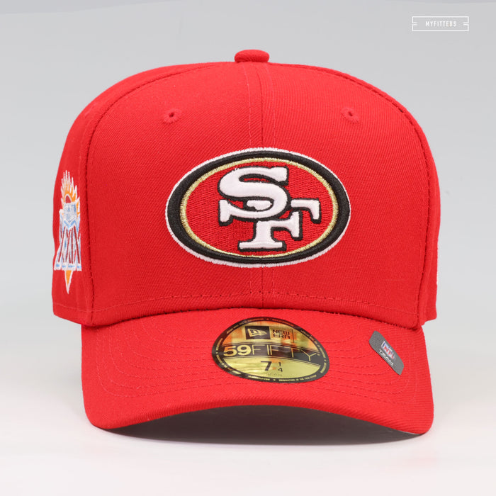 SAN FRANCISCO 49ERS SUPER BOWL XXIX SIDE PATCH PRIMARY NEW ERA FITTED CAP