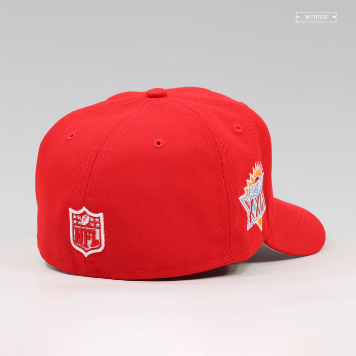 SAN FRANCISCO 49ERS SUPER BOWL XXIX SIDE PATCH PRIMARY NEW ERA FITTED CAP