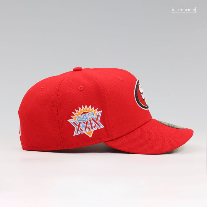 SAN FRANCISCO 49ERS SUPER BOWL XXIX SIDE PATCH PRIMARY NEW ERA FITTED CAP