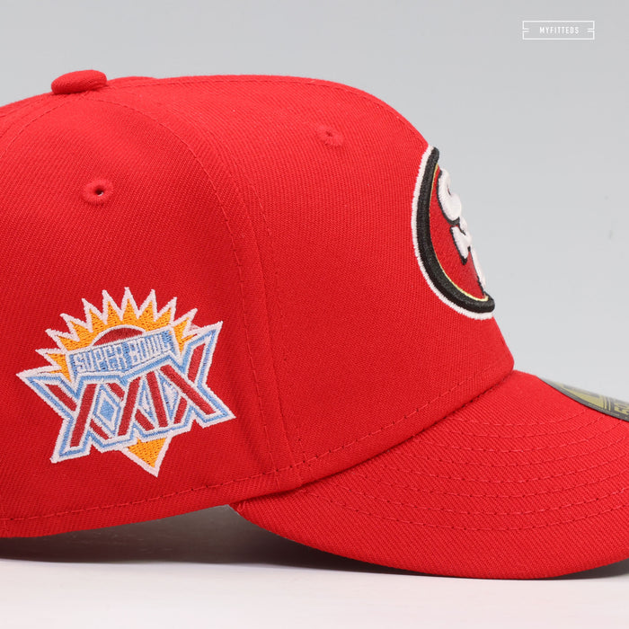 SAN FRANCISCO 49ERS SUPER BOWL XXIX SIDE PATCH PRIMARY NEW ERA FITTED CAP