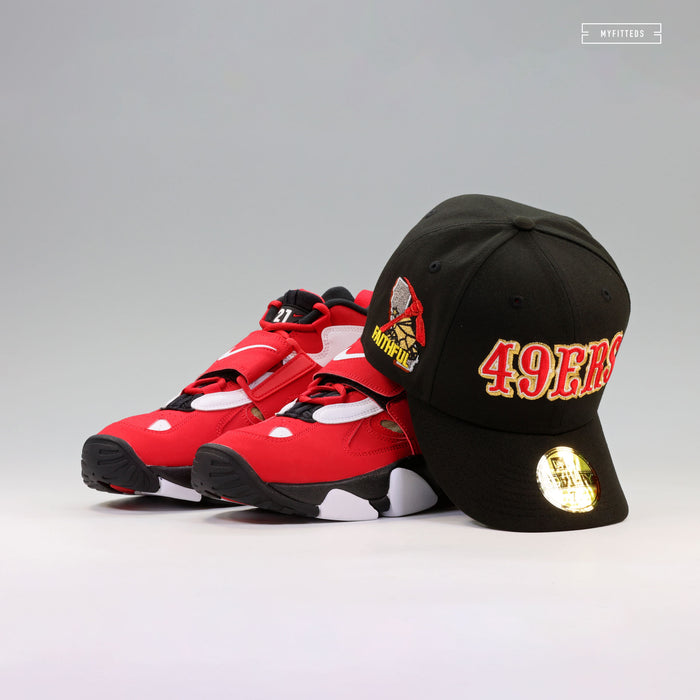 SAN FRANCISCO 49ERS THE 49ER FAITHFUL CLASSIC JET BLACK NEW ERA FITTED CAP