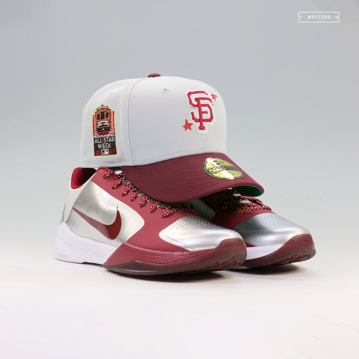 SAN FRANCISCO GIANTS 2007 MLB ALL-STAR GAME KOBE V PROTRO "LOWER MERION ACES" INSPIRED NEW ERA CAP