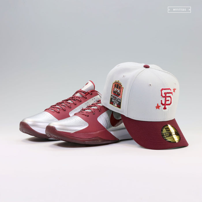 SAN FRANCISCO GIANTS 2007 MLB ALL-STAR GAME KOBE V PROTRO "LOWER MERION ACES" INSPIRED NEW ERA CAP