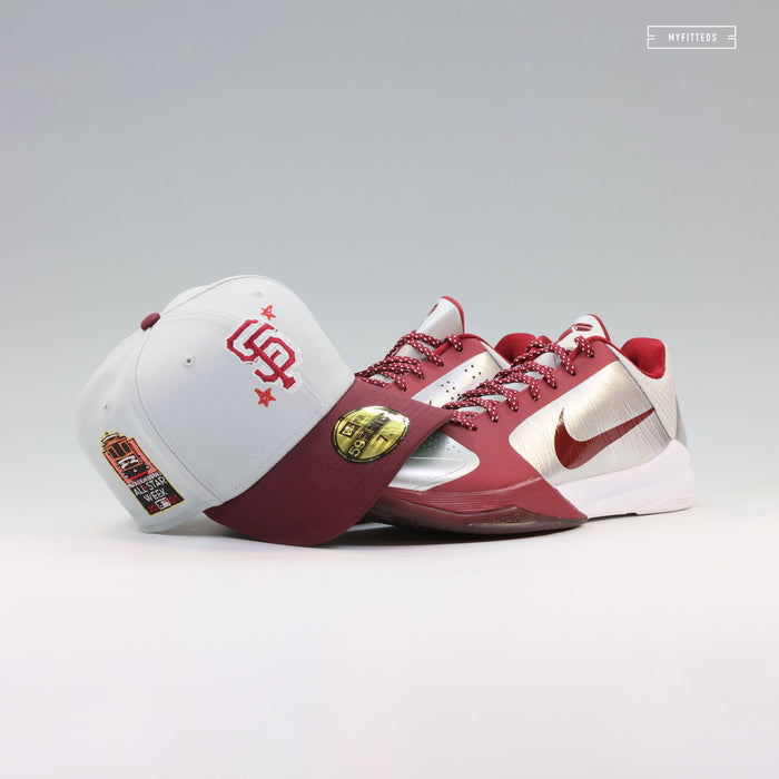 SAN FRANCISCO GIANTS 2007 MLB ALL-STAR GAME KOBE V PROTRO "LOWER MERION ACES" INSPIRED NEW ERA CAP