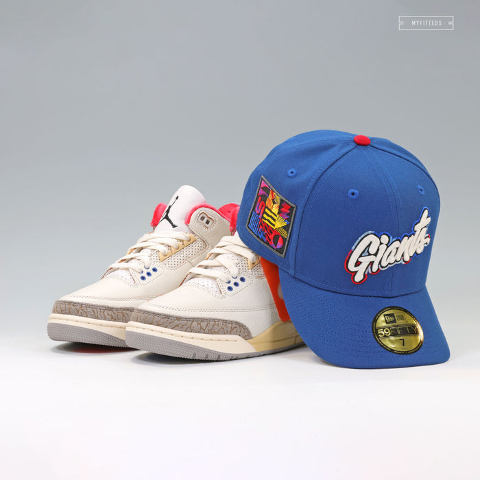 SAN FRANCISCO GIANTS 2025 CITY CONNECT AIR JORDAN III KOREA TAEGEUK INSPIRED NEW ERA CAP