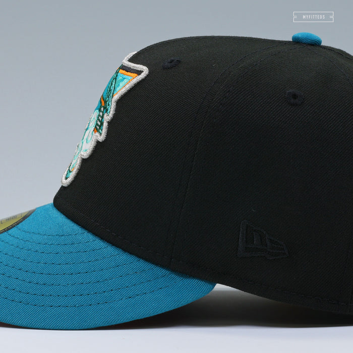 SAN JOSE SHARKS FIFTH SEASON QUETZALLI JIMENEZ SERAPE UV 2 TONE NEW ERA FITTED CAP