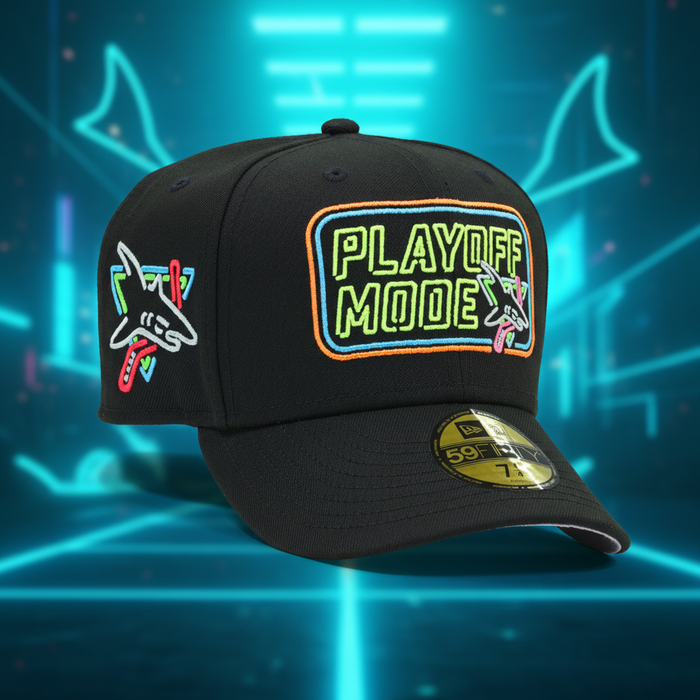 Sharks Neon Lights Cap