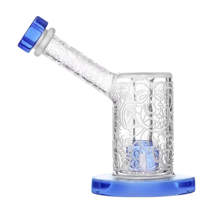 Sandblasted Bubbler Rig FOL Perc