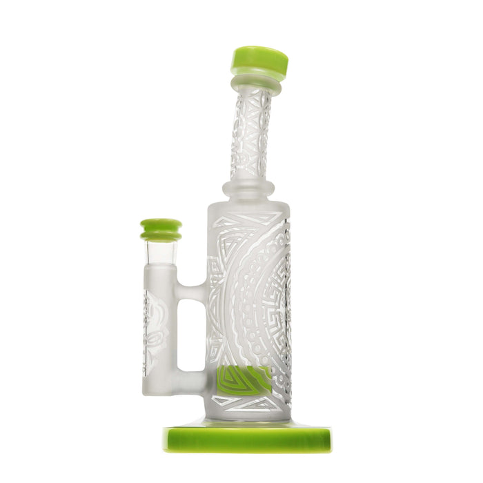 Sandblasted Mini Straight Can Bong