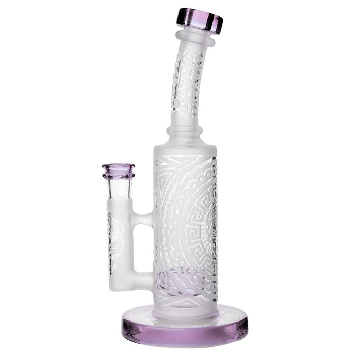 Sandblasted Mini Straight Can Bong