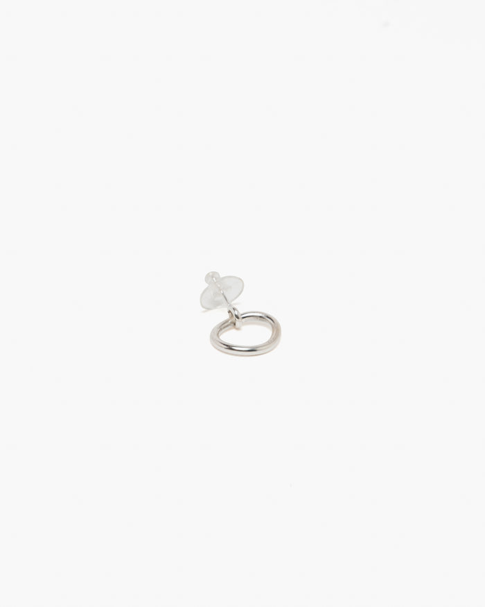 Sara Roegiers Silver Loop Ear Stud