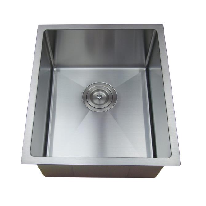 Seamless Metal Kitchen Basin 240-750mm