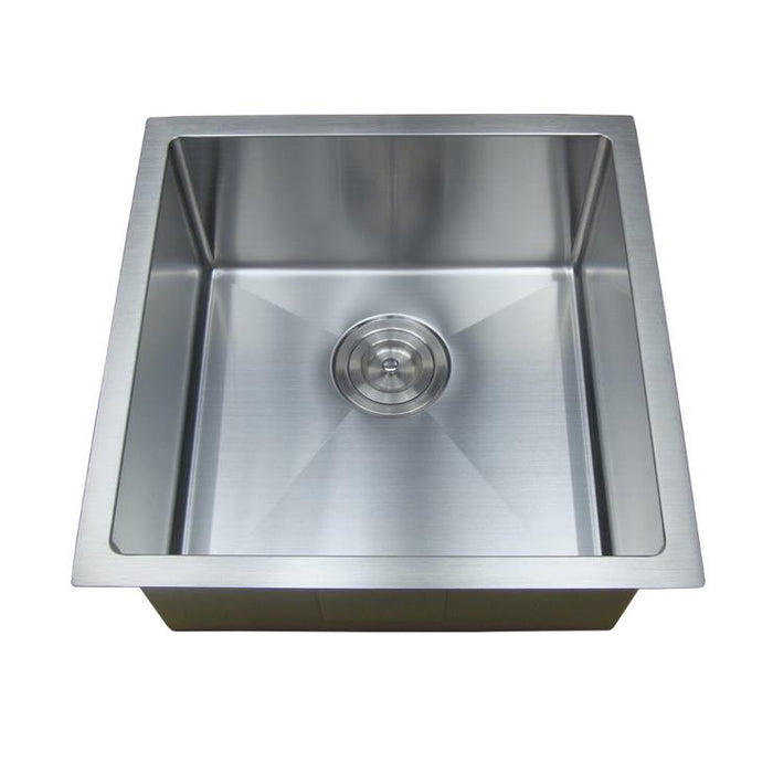 Seamless Metal Kitchen Basin 240-750mm