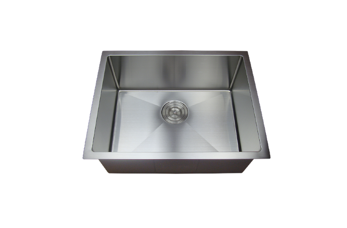 Seamless Metal Kitchen Basin 240-750mm