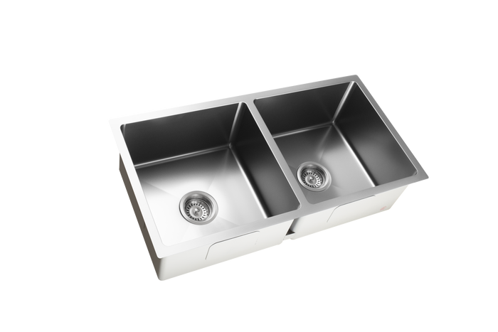 Seamless Metal Kitchen Basin 860*450*220mm