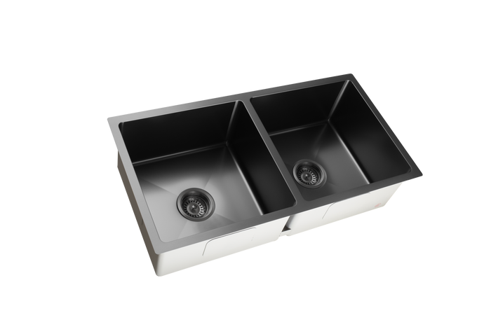 Seamless Metal Kitchen Basin 860*450*220mm