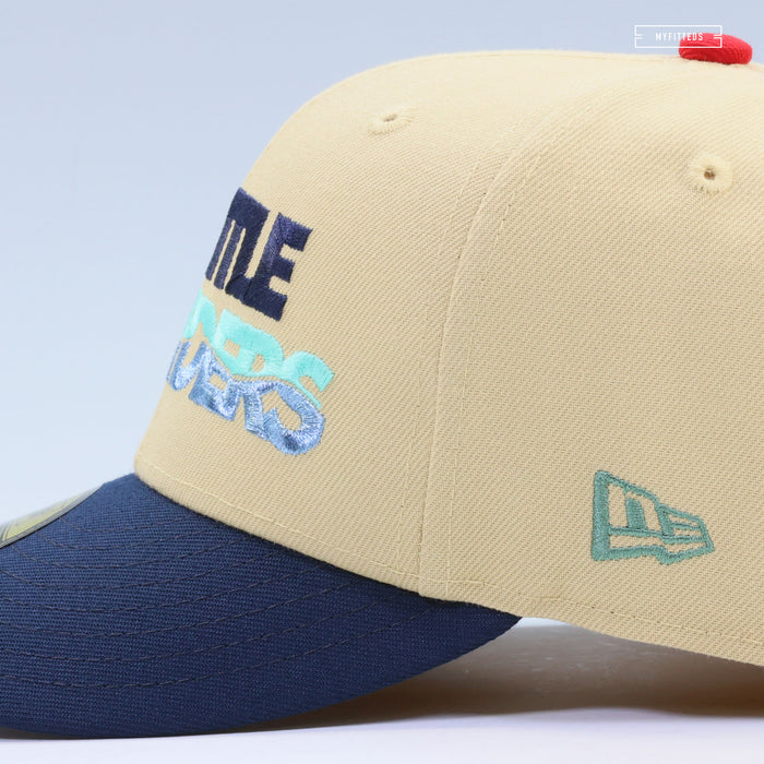 SEATTLE SOUNDERS RETRO PROFESSIONAL SOCCER SEATTLE KRAKEN COLORS NEW ERA FITTED CAP
