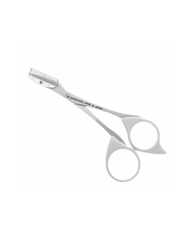Eyebrow comb scissors for grooming
