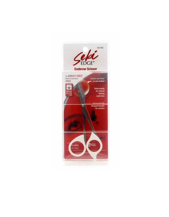 Eyebrow comb scissors packaging
