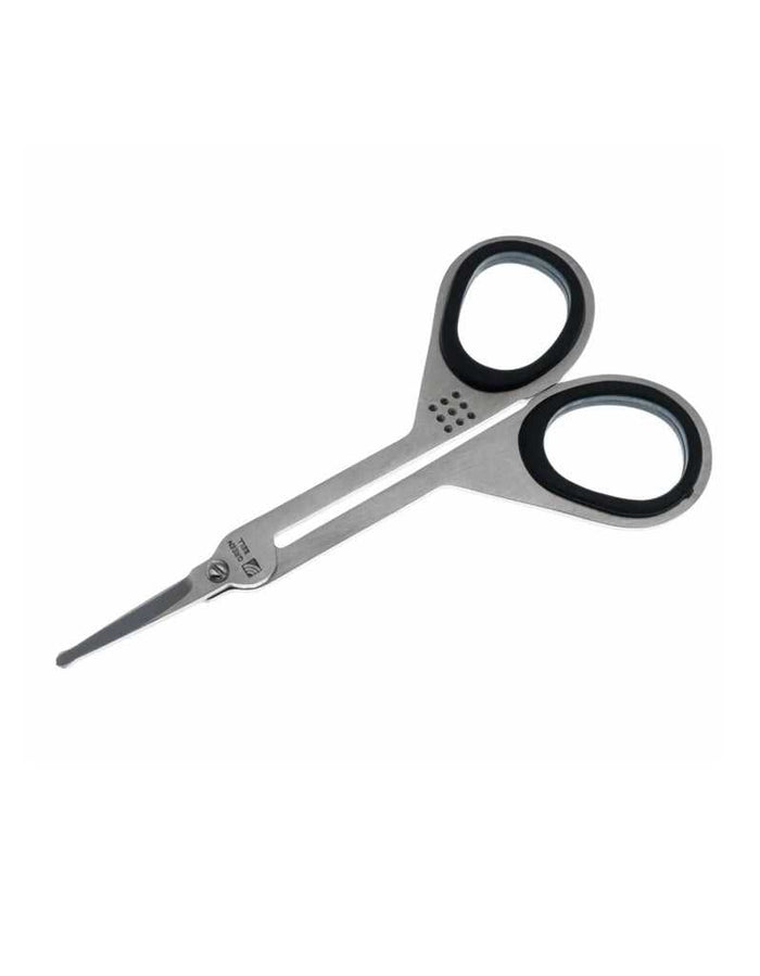 Stainless steel nostril scissors for personal grooming