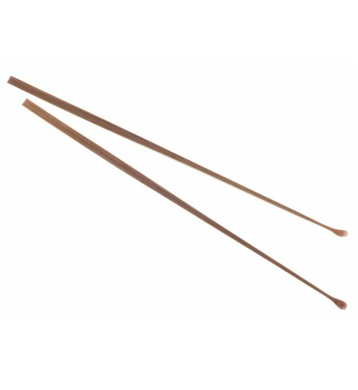 Set of bamboo ear picks for health and beauty