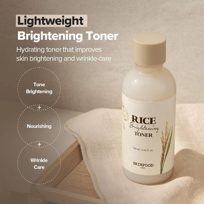 Skinfood Rice Brightening Toner 160ml