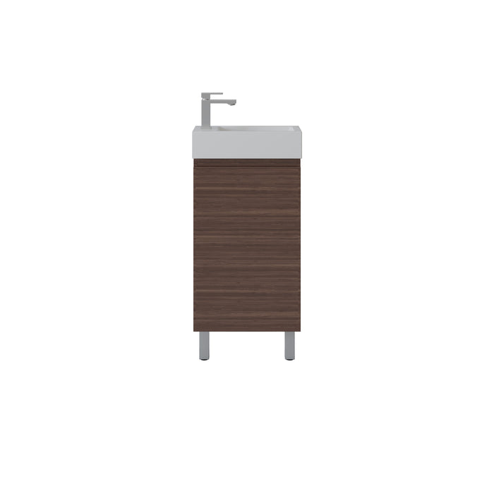 Slim Freestanding Vanity with Legs 440*245*860mm