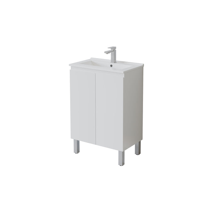 Slim Freestanding Vanity with Legs 600*360*860mm