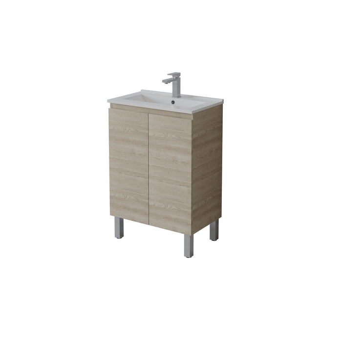 Slim Freestanding Vanity with Legs 600*360*860mm