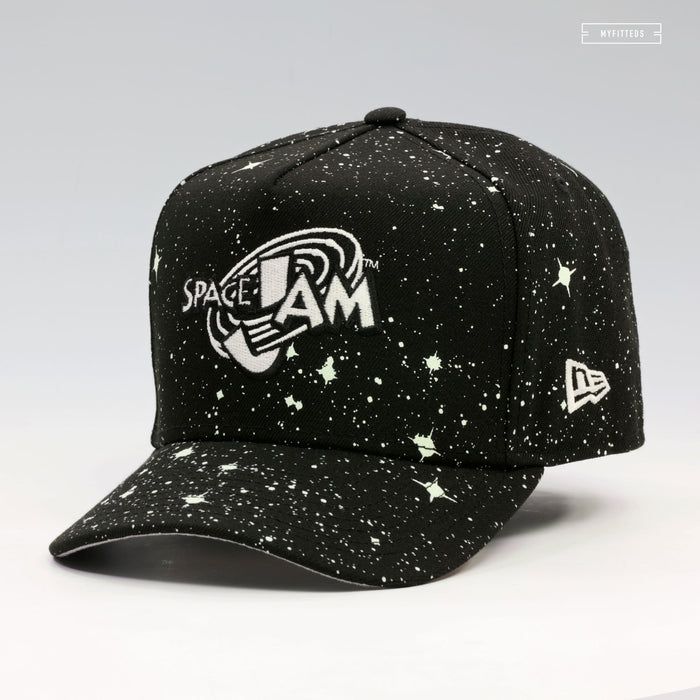 SPACE JAM GLOW IN THE DARK 9FIFTY A-FRAME NEW ERA SNAPBACK HAT