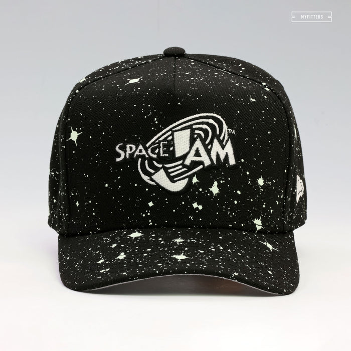 SPACE JAM GLOW IN THE DARK 9FIFTY A-FRAME NEW ERA SNAPBACK HAT