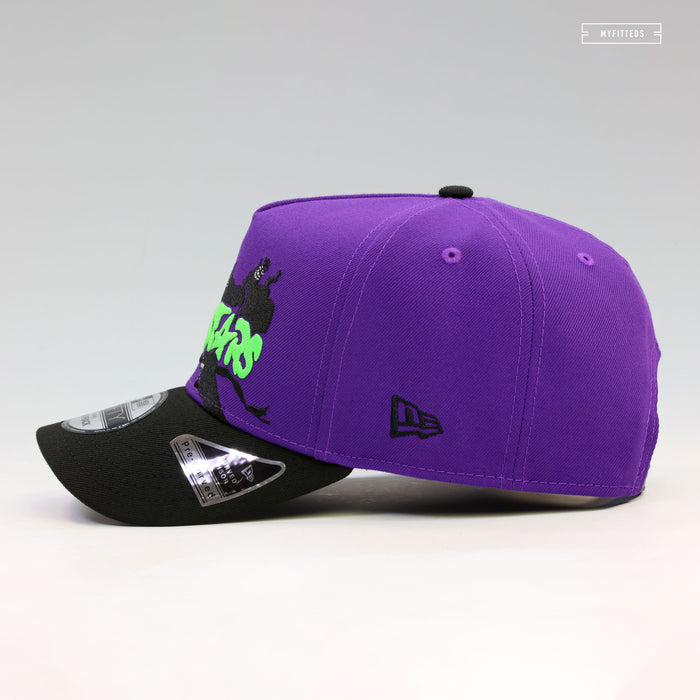 SPACE JAM MONSTARS GLOW IN THE DARK PUFF PRINT 9FIFTY A-FRAME NEW ERA SNAPBACK HAT
