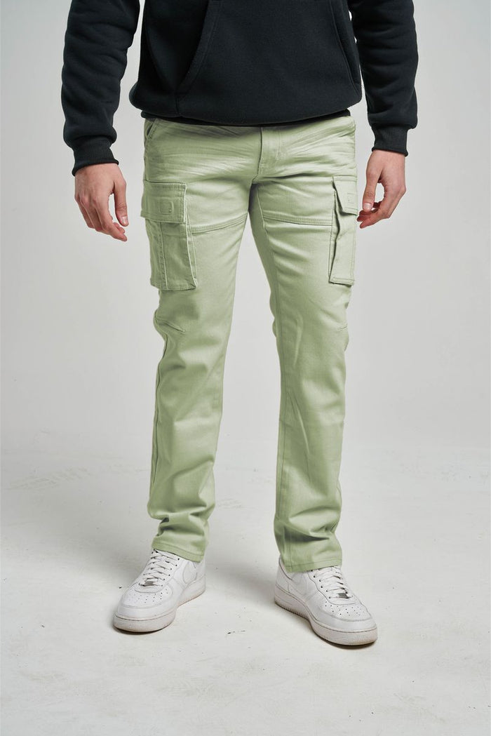 SPARK STRETCH TWILL CARGO PANTS - S4401 - SAGE