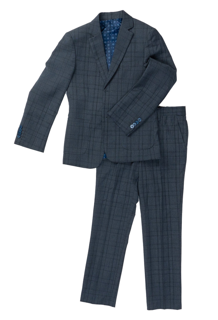 ST2643 NAVY PLAID HUSKY