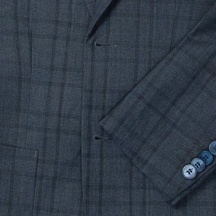 ST2643 NAVY PLAID HUSKY