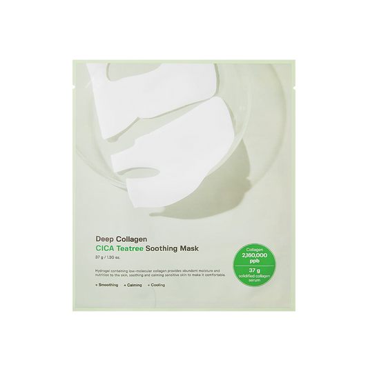 [Sungboon Editor] Deep Collagen Cica Teatree Soothing Mask 37g*4ea-Luxiface.com