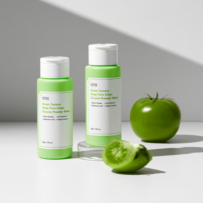 [SUNGBOON EDITOR] Green Tomato Deep Pore Clean Enzyme Powder Wash 50g-Luxiface.com