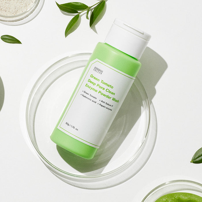 [SUNGBOON EDITOR] Green Tomato Deep Pore Clean Enzyme Powder Wash 50g-Luxiface.com