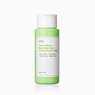 [SUNGBOON EDITOR] Green Tomato Deep Pore Clean Enzyme Powder Wash 50g-Luxiface.com