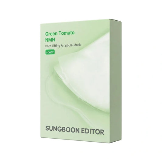 Sungboon Editor Green Tomato NMN Pore Lifting Ampoule Mask 1Box